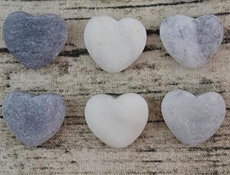 NATURAL MARBLE HEART