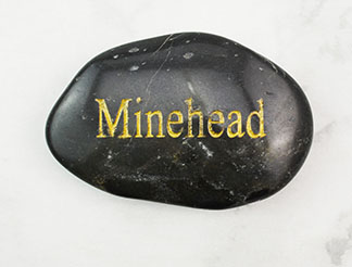 PEBBLE WITH ENGRAVING